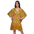 thumbnail image 1 of Moomaya Robe Courte de Caftan de Plage, Robe de Couverture Imprimée, Kaftan pour Femmes, Tenue de Plage, Couverture, 1 of 4