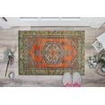 thumbnail image 6 of Non Slip Rugs, Orange Rugs, Oriental Rugs, Orange Rug, Rug, Easy To Clean Rugs, Office Decor Rugs, Dining Room Rugs, Large Rugs, Turkish Rug, 2.6'x5' - 80x150 cm, 6 of 6