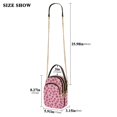 thumbnail image 2 of FORMRS Crossbody Bag for Women Quilted Travel Shoulder Cell Phone Purse with Chain Strap Handbag, Strawberry Bliss, 2 of 7