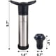 thumbnail image 4 of Wine Pump with 6 Reusable Wine Stoppers to Preserve and Keep Wine Fresh Longer - Wine Saver Removes Air from Wine Bottles by Vacuum and Seals with the Wine Bottle Stopper, 4 of 5