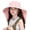 E204-Pink, variant on hengsof Children's Summer Sun Hat Outdoor Beach Sun Hat Breathable Sunshade Fisherman Hat Suitable for Girls Aged 6-14
