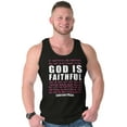 thumbnail image 5 of God Is Faithful Religious Faith Tank Top T Shirts Men Women Brisco Brands S, 5 of 6