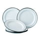 thumbnail image 1 of Juego de Plato Ensalada de Peltre Cinsa 6 piezas Blanco, 1 of 6