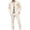 Khaki*, variant on RUTAYY Men's Outfits Solid Color Long Sleeve Solid Color Jacket and Pants with Drawstring Pocket Casual Breathable Classic Seaside Clothing Sets