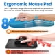 thumbnail image 4 of Alfombrilla de ratón ergonómica YIWEI con reposamuñecas de espuma viscoelástica, 4 of 7