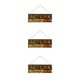 thumbnail image 1 of Matsuzay Tablero para colgar en la pared con patrones de Festival de cuerda, decoraciones de diseño, colgador de puerta delantera, placas de para Type1 NO1 Matsuzay CBP383407, 1 of 6