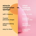 thumbnail image 6 of Sponge, Makeup Blender for Cream Foundation, Full Coverage, Streak-Free Professional Makeup Tool, Cruelty Free, Vegan, Latex Free, 4 Count, 6 of 13