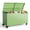 Green, variant on GONICHA 150 Gallon Outdoor Storage Box with Swivel Wheels,Waterproof Deck Box with Lid for Patio Furniture, Garden Tools, Outdoor Cushion,Brown