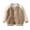 Khaki, variant on Blekii Children's Baseball Jacket for Boys And Petite Fit Casual Sports Outerwear Olive Green 100