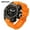 Black Orange, variant on Electronic Sport Watch for Men Waterproof Multifunction Dual Display Teenager Digital Watch