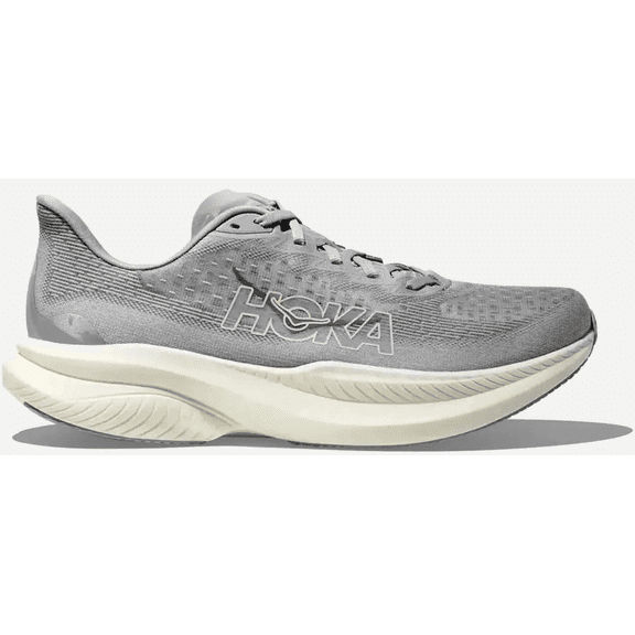 Hoka Men's Mach 6 Running Shoes, Size 13 US ( Regular ), Stardust / Alabaster