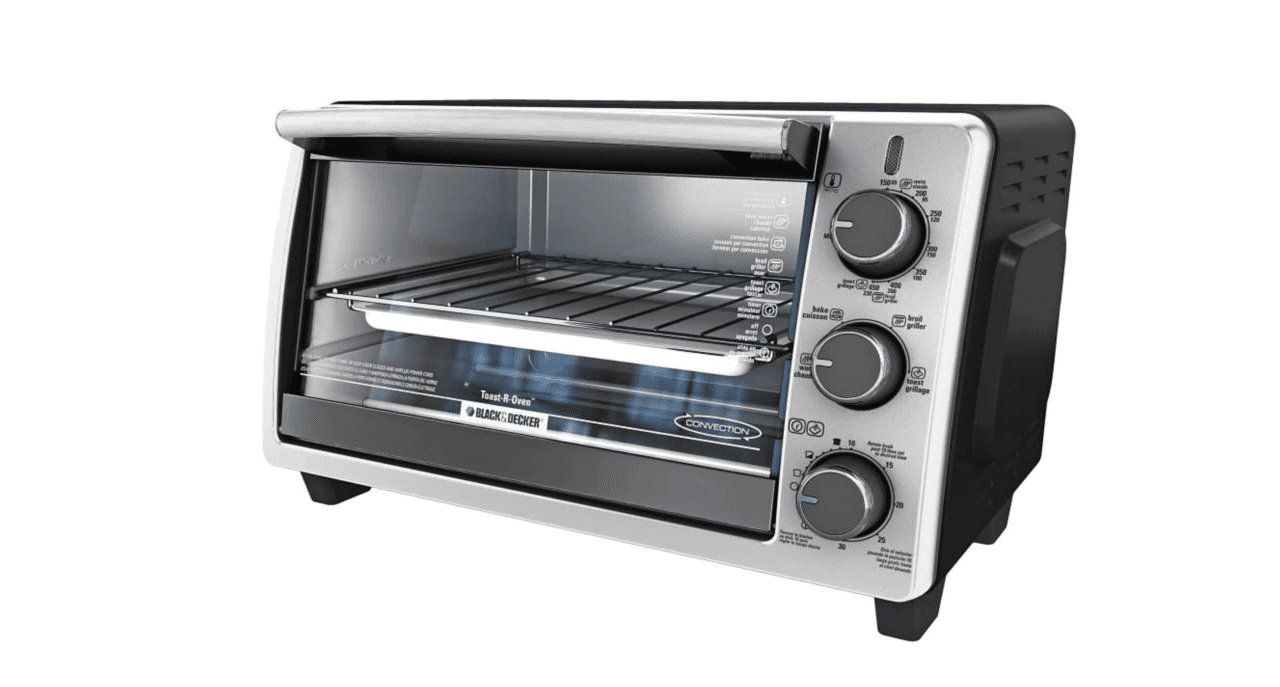 Black & Decker Convection Countertop Oven, 6Slice Walmart Canada
