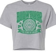 thumbnail image 3 of Budweiser - Medallion St Paddys - Junior's Cropped Tee, 3 of 5