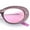 Pink - Pink Mirror, variant on Womens Mod Fashion Round Oval Classy Beveled Frame Plastic Sunglasses Tortoise - Brown