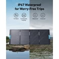 thumbnail image 4 of Anker SOLIX PS400 Portable Solar Panel Foldable Solar Power for Solar Generators with Adjustable Kickstand, 4 of 7