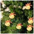 thumbnail image 3 of Gibobby Decoración del árbol de Navidad Colgante de campanas decoración del árbol de Navidad Colgante decoración de ambiente(Dolado), 3 of 5