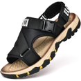 thumbnail image 2 of Hombres Moda Sandalias al aire Libre Cinta Verano Senderismo Deportivo Zapatillas Cómodas A prueba Agua Zapatos Arena Transpirables Xishao ropa, 2 of 2
