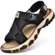 thumbnail image 2 of Hombres Moda Sandalias al aire Libre Cinta Verano Senderismo Deportivo Zapatillas Cómodas A prueba Agua Zapatos Arena Transpirables Xishao ropa, 2 of 2