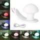 thumbnail image 3 of Sensor táctil, carga USB de 5 V, soporte para teléfono y luz nocturna LED con forma de caracol que brilla en la oscuridad, 3 of 8