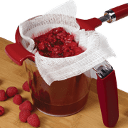 Mainstays 100% Cotton Cheesecloth, 4 Square Yards, Reusable Mesh Straining Cloth for Cheese Making, Canning, Homemade Nut Milk & Cooking