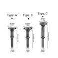 thumbnail image 3 of 1Pcs Pneumatic Hammer Chisel Bit Tool Air Hammer Pneumatic Impact Head For Rust Removal ,Long-Term Reliability, 3 of 3