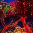 thumbnail image 2 of Cadena de luces LED LJLNION, 98,5 pies, 300 LED rojas, impermeables, 110 V, 2 of 8