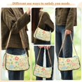 thumbnail image 4 of FORMRS Womens Shoulder Bag with Chain Strap Clutch Purse Cute Tote Handbag, Colorful Flower, 4 of 7