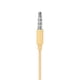 thumbnail image 5 of Audífonoses U19 con cable y micrófono con cancelación de ruido, conector de 3,5 mm (amarillo), 5 of 7