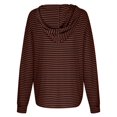 thumbnail image 1 of Chandail à Capuche Imprimé à Manches Longues pour Femmes, Doux et Confortable, Décontracté pour Automne Hiver, 1 of 7