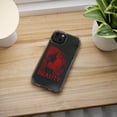 thumbnail image 5 of DistinctInk Clear Hybrid Case for Apple iPhone 15 Pro Max (6.7" Screen) - Beauty Is Only Skin Deep - Wireless Charging Compatible, 5 of 9