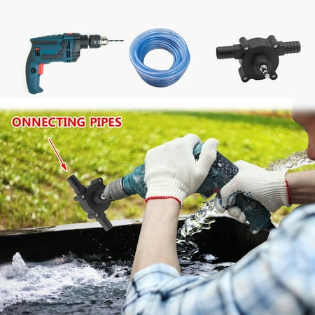 

Gyedtr Electric Drill Pump Self-Priming Water Delivery Pump Self-Priming Water Pump Clearance