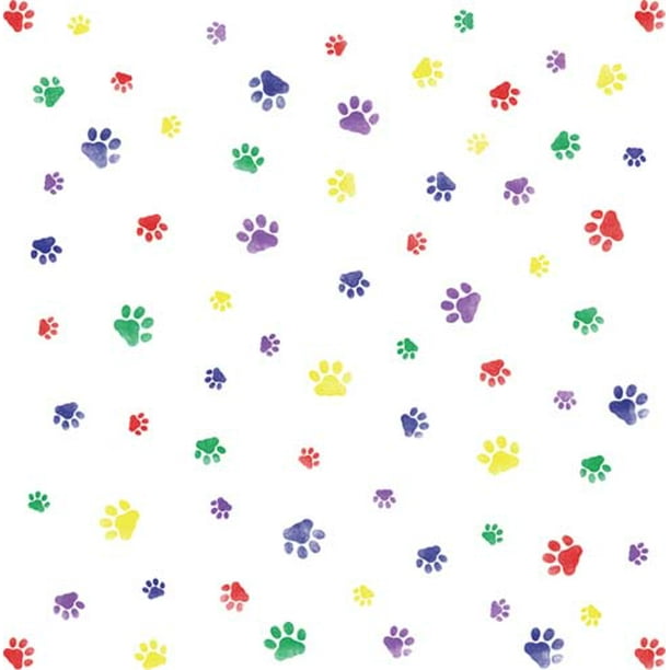 Dog Paw Pattern Wallpaper Stencil SKU #3552 by Designer Stencils - Dog Paw Pattern Wallpaper Stencil SKU #3552 by Designer Stencils -