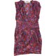 thumbnail image 1 of IRO Vestido floral con vuelo para mujer, rojo, M/38 (US 6), 1 of 1
