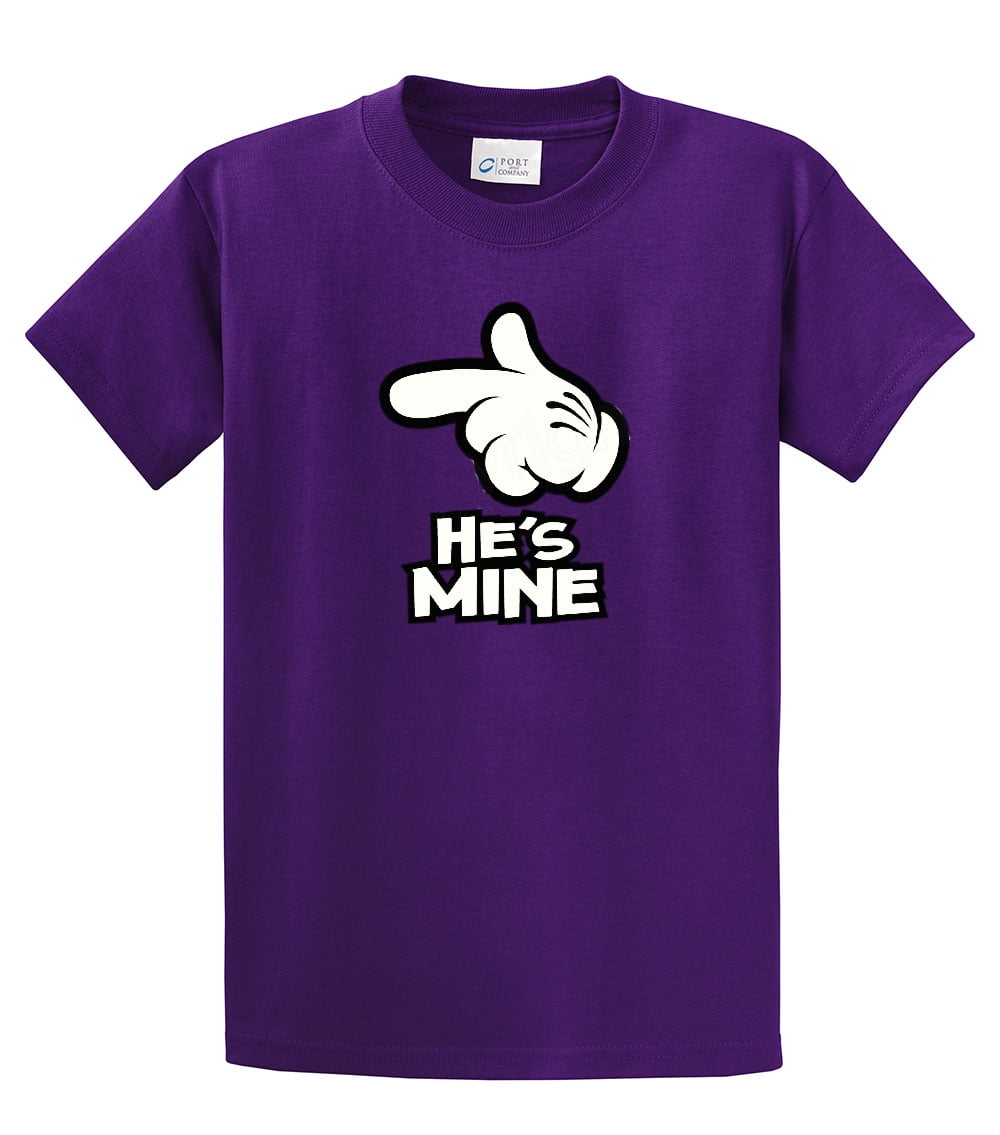 He's Mine with Finger Pointing Tee Shirt Black - Picture 42 of 53