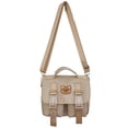 thumbnail image 2 of Bolsa de hombro japonés Harajuku para chica monedero de mensajero con Ehuebsd pegatina de oso para mujer compras al aire libre negocios, 2 of 6