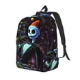 thumbnail image 1 of Goofa The Nightmare Before Christmas Pattern Durable Canvas Daypack - High-Quality Vintage Backpack, Compact & Versatile for Travel and Everyday Use-Small, 1 of 5