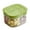 Green, variant on 4-Section Airtight Meal Prep Container with Drainage Holes, Leakproof Storage for Fruits Snacks Dishwasher Safe