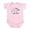 Petal Pink, variant on CafePress - Im Cute... Infant Bodysuit - Baby Light Bodysuit, Size Newborn - 24 Months