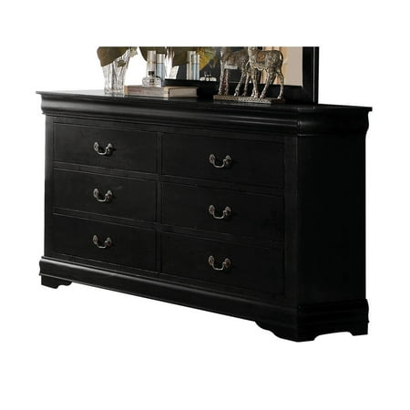 Acme Furniture Louis Philippe Dresser with Optional Mirror