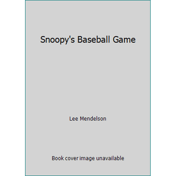 Pre-Owned Snoopy's Baseball Game (Hardcover) 1555780121 9781555780128