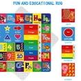 thumbnail image 4 of AKASISRUG Baby Play Mat Kids Rug for Playroom, Floor Mat for Toddlers, Playtime Collection ABC, Numbers, Animals Educational Area Rugs for Kids Room Classroom, 4 of 7