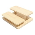 thumbnail image 2 of Wooden Riser Display Stand Countertop Step Riser Craft Shows Sunglass Holder 2 Tier, 2 of 8