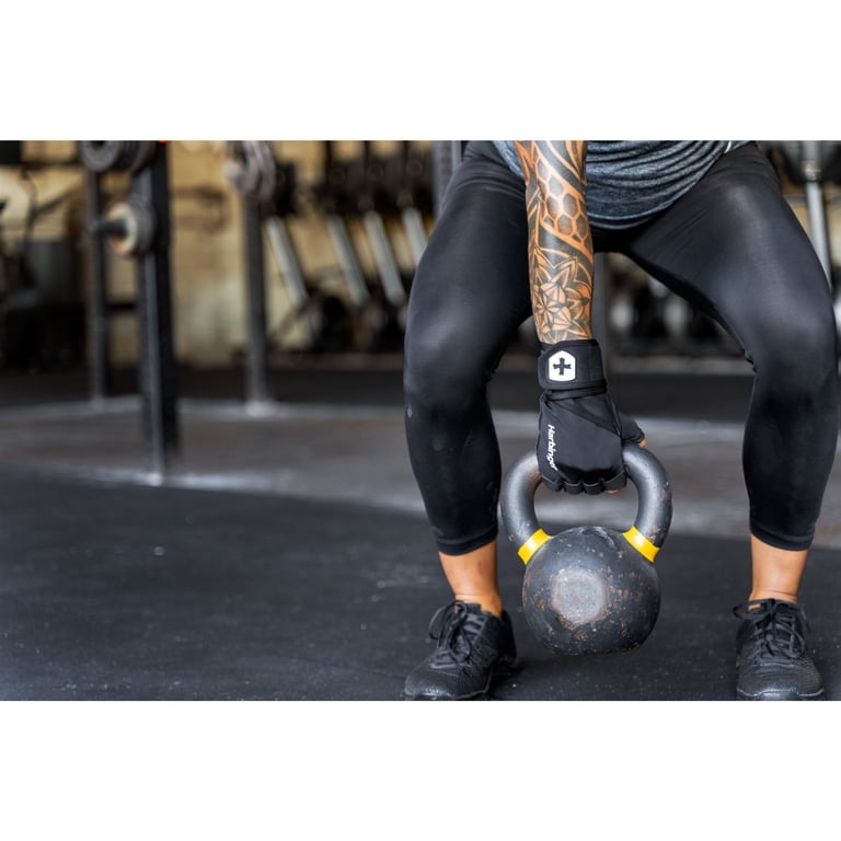 Wrist Wrap Weight Lifting Gloves with Padded Palm photo 7