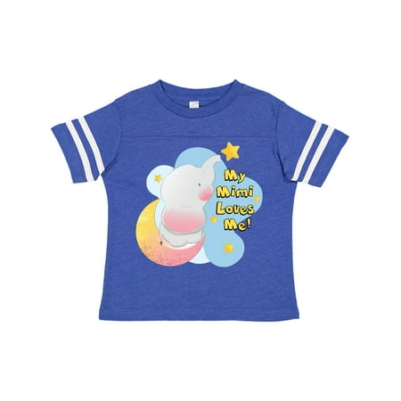 

Inktastic My Mimi Loves Me Gift Toddler Boy or Toddler Girl T-Shirt