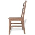 thumbnail image 4 of vidaXL Set of 2/4/6 Solid Acacia Wood Dining Chairs Kitchen Dining Room Seats, 4 of 13