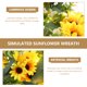 thumbnail image 5 of EeaseMX 1 guirnalda luminosa de girasol para puerta, decorativa, color amarillo, 5 of 8