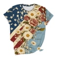 thumbnail image 5 of AnuYalue 250th Anniversary USA Shirt Women 4th of July Blouse 1776-2026 250 Years Tops Short Sleeve Crewneck Patriotic T-Shirts, 5 of 5