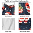 thumbnail image 4 of luoweisi Men's Beach Shorts Quick Dry Swim Trunks with Mesh Lining Christmas Santa Claus L, 4 of 5