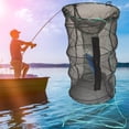 thumbnail image 4 of fankhu Fishing Dredge Net Portable Crawfish Net Corrosion-Resistant Outdoor (25*45CM), 4 of 9