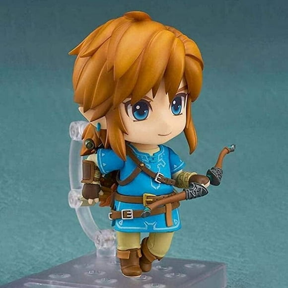 The Legend of Zelda: Breath of The Wild /Demon Slayer Link Action Figure/Q Version Toy/Replaceable Accessories/Movie Cha Action Figures Desktop Decoration